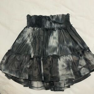 Never Worn Altar'd State Black/White Marble Skirt